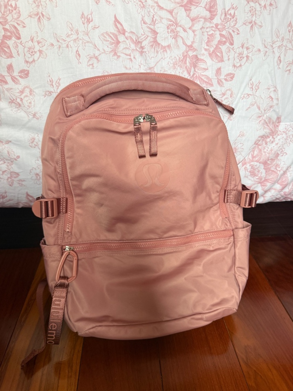 Lululemon Pink New Crew Backpack